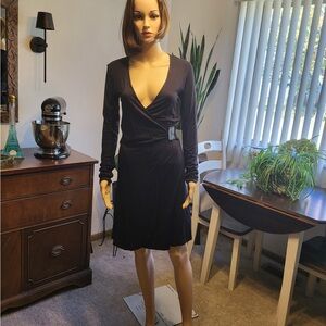 Faith Connexion Black Long Sleeve Dress